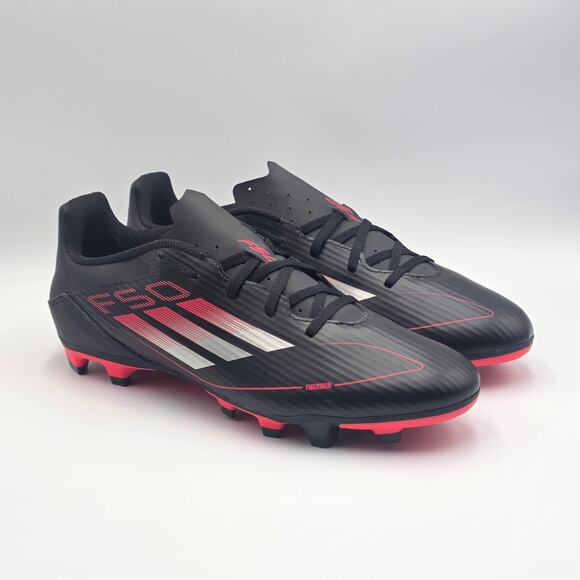 Adidas F50 Club Firm Ground MG Men\'s Size 11.5 Soccer Cleats IE1246 Black Red main image 13
